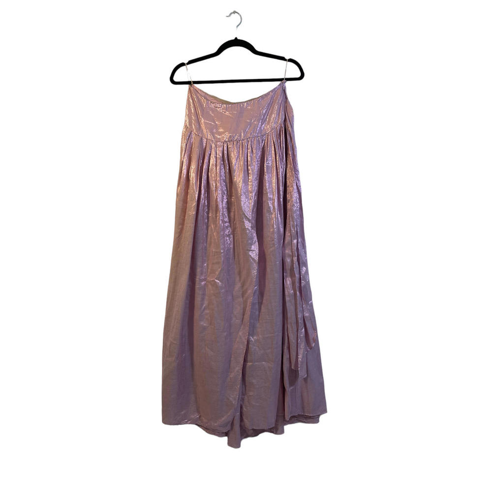 Forte_Forte Long Pink Skirt